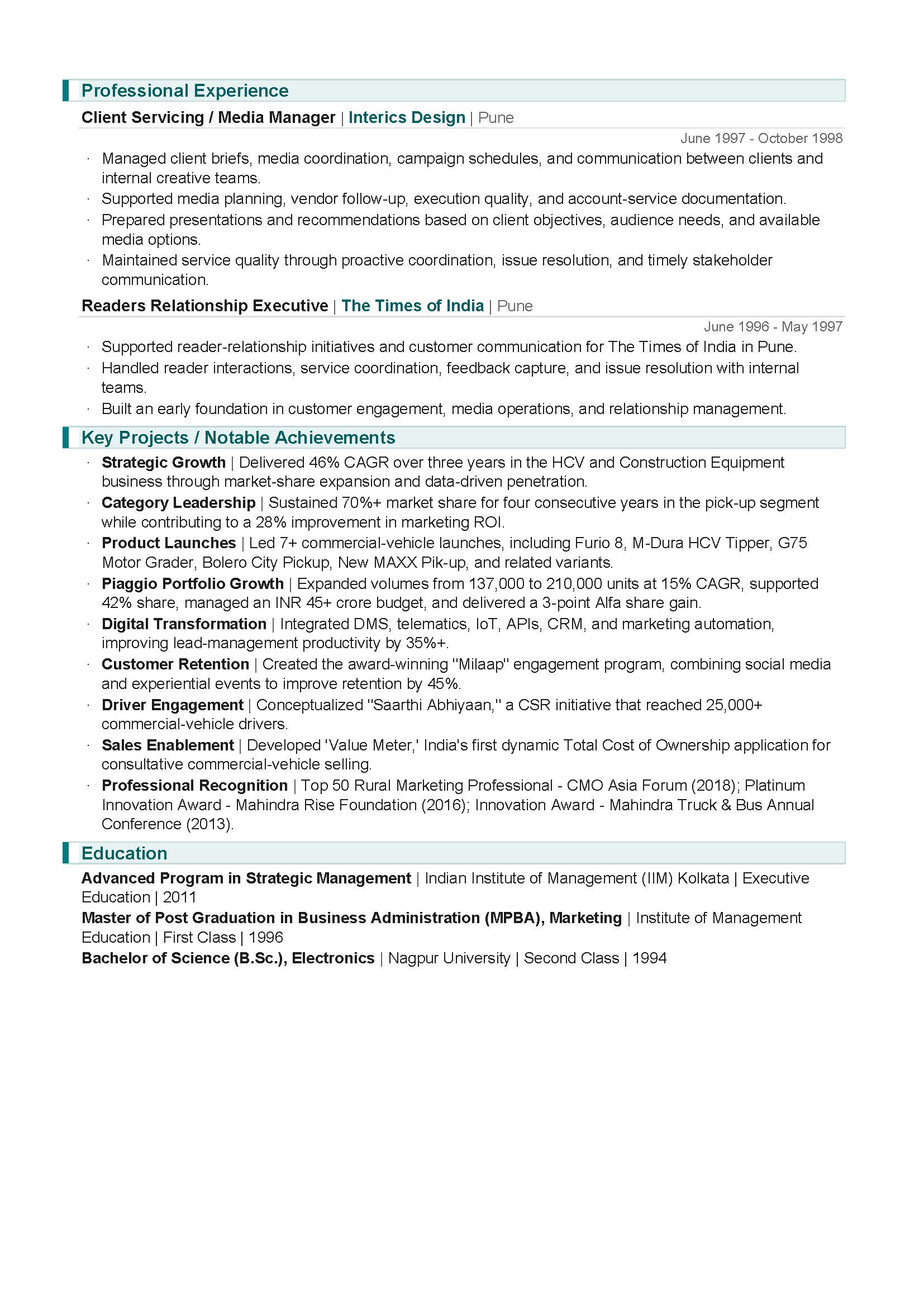 Sample PAD V02, résumé page 4 of 4
